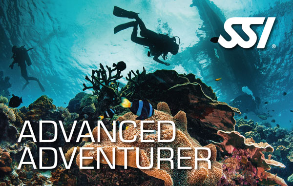 Advanced Adventurer: brevetto avanzato per immergerti fino a 30 metri (Analogo all'Advanced PADI)